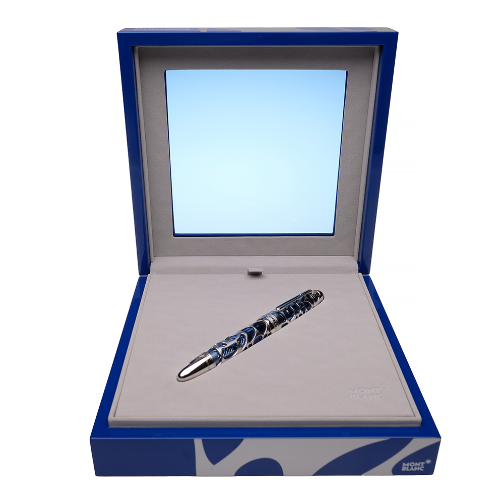 Montblanc Meisterstück Solitaire Blue Hour Skeleton 149 Fountain pen Pre-owned